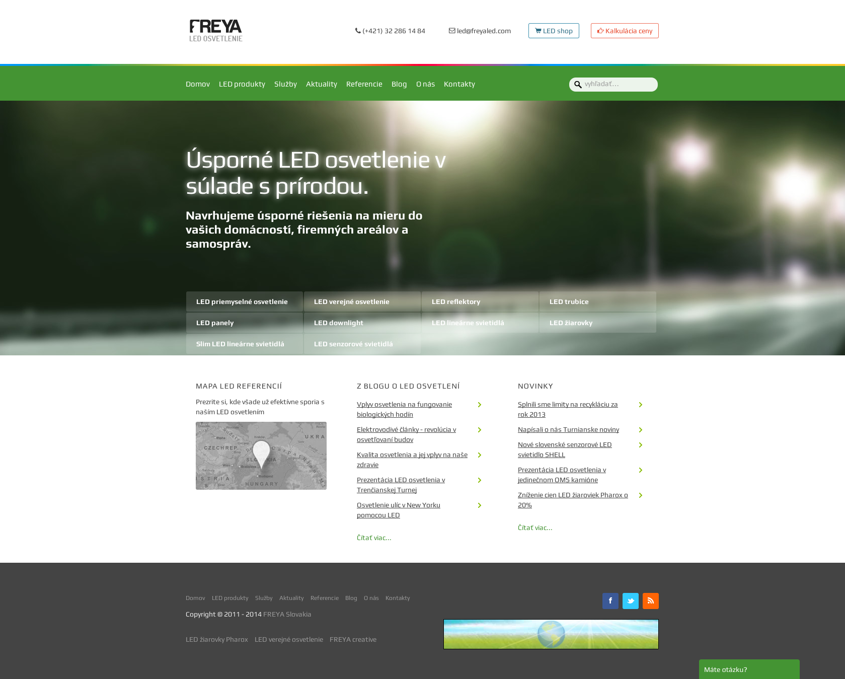 An example of freyaled.com design in 2014 An example of freyaled.com design in 2014